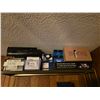 Image 2 : Shelf w/Contents - Auto Transformer, Hats, DVCAM, Field Monitor, Etc.