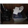 Image 3 : Shelf w/Contents - Auto Transformer, Hats, DVCAM, Field Monitor, Etc.