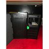 Image 2 : Set of 4 Desktop PC Computer Towers & Video Editing Workstations including Lenovo ThinkCentre and Cu