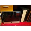 Image 1 : Apple iMac Aluminum Desktop Computer & Vintage Sony Video Cassette Player Console Deck