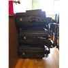 Image 2 : Set of 3 Professional Studio Stage Flood Lights with Yoke Mounts & Heavy-Duty Pipe Clamps
