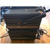 Image 1 : Set of 2 Professional Studio Fresnel Stage Spotlights with Mounting Yokes & Heavy-Duty Pipe Clamps