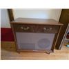 Image 1 : Vintage Westinghouse "Symphony Hall" Radio-Phonograph Console Stereo Cabinet with Top Speaker Unit &