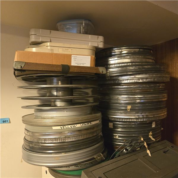 Group of Assorted Open-Reel Magnetic Tapes - approx. 30 pcs (some empty)