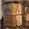Image 2 : Vintage Octagonal Metal Film Reel Shipping Cases - Stack of 20+