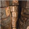 Image 3 : Vintage Octagonal Metal Film Reel Shipping Cases - Stack of 20+