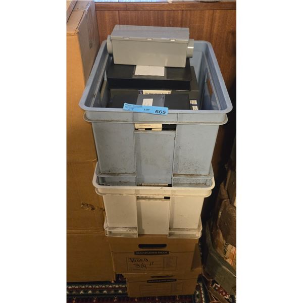Vintage Group of Assorted Movie & Documentary Cassettes Video Tapes - approx. 100 pcs