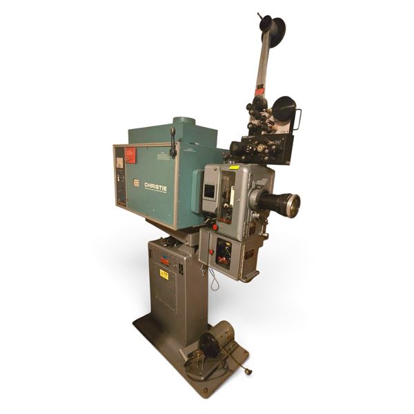 Professional "Christie" 35mm Cinema Projector - approx. M.V. $2,000-3,500