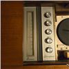 Image 3 : Mid-Century Stereophonic Wooden Stereo Console Built-in Record Player - Tested, Working Condition