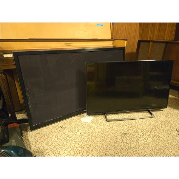 Group of 2 TV - Tested, need repairs
