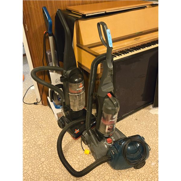 Group of 4 assorted Wired Vacuums - various conditions