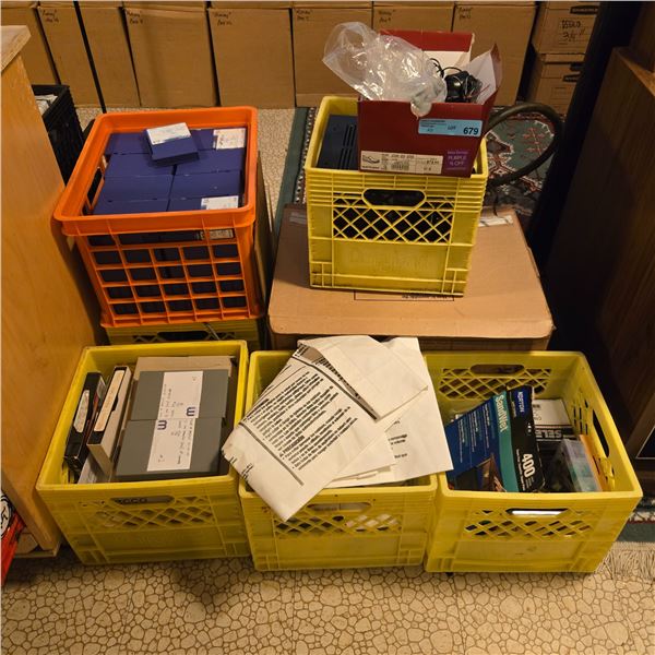Collection of Archived Media & Electronics