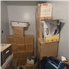 Image 4 : Room Content - includes various Vintage Octagonal Metal Film Reel Shipping Cases & Additional Room M