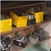 Image 3 : Msc. Electronics Parts & Hardware - includes 3-Tier Wooden Shelf