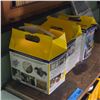 Image 4 : Msc. Electronics Parts & Hardware - includes 3-Tier Wooden Shelf