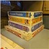 Image 2 : Metal Storage shelf & Contents - includes assorted Board Games, Vintage Chest & Cassettes
