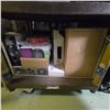 Image 4 : Cart Group & Content - includes Set of 2 Smoke Generator Machines, Computer Components, Vintage Elec