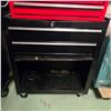 Image 3 : Craftsman red Tool Chest & Black Rolling tool Cabinet - includes Contents
