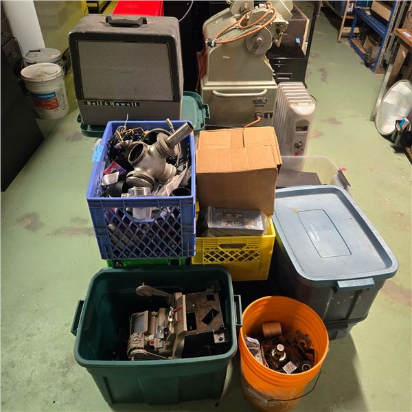 Large Group of Misc. Hardware, Electronics Parts, Computer Components & More - includes Mansfield Mo