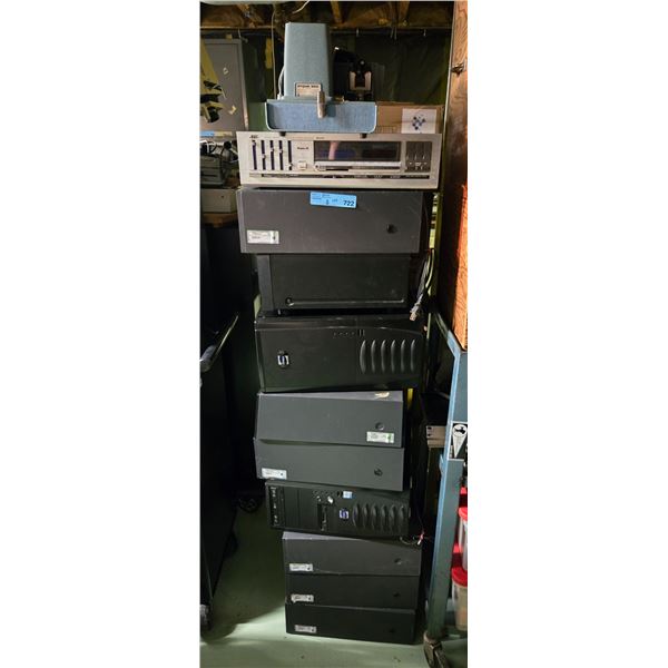 Collection of assorted Electronics & Computer Towers - various conditions