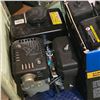 Image 3 : Cart full of assorted gasoline Utility Engines - Cart is included