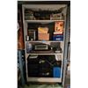 Image 1 : Shelf Content - includes assorted hardware, Electronics, Film Reels & More