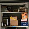 Image 2 : Shelf Content - includes assorted hardware, Electronics, Film Reels & More