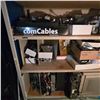 Image 4 : Metal Storage Shelving Unit & Content - includes Misc. Computer Components, Parts, Electronics & Mor