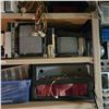 Image 5 : Metal Storage Shelving Unit & Content - includes Misc. Computer Components, Parts, Electronics & Mor