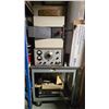 Image 1 : Cart & Vintage Electronic Contents - includes Newlett Packard Audio Generator & More