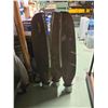 Image 1 : Likely WWII Weathered Wooden Airplane Propeller Blades Aviation Parts - approx. M.V. $3,500
