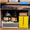 Image 2 : 2 Wooden Shelves & Misc; Hardware & Electrical Parts