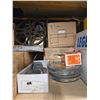 Image 4 : Wooden Shelves & Film Reels and Supplies - includes Work Lamps, Electrical Components, Movie Floods 