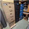 Image 1 : Group of 3 Metal Filing Cabinets & Contents