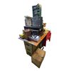 Image 1 : Large Group of Misc. Hardware, Tool Chest, Electrical Components & More - includes Wooden Desk