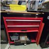 Image 3 : Large Group of Misc. Hardware, Tool Chest, Electrical Components & More - includes Wooden Desk