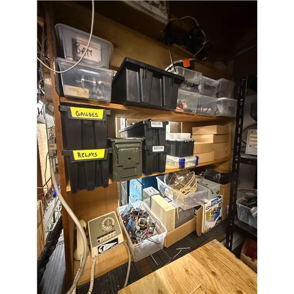 Wooden Shelf & Hardware, Misc. Electronic Components