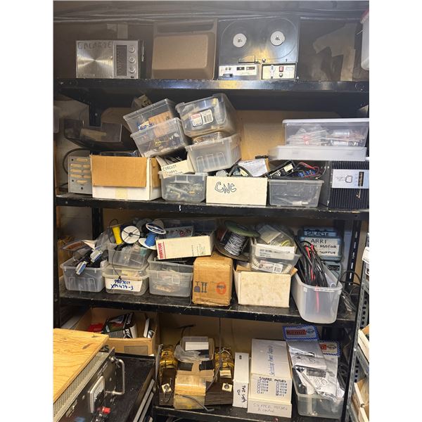 Black Metal Shelf & Hardware, Misc. Electronic Components