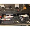 Image 3 : Black Metal Tool Box on wheels & Contents