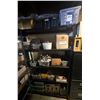 Image 1 : Black Metal Tool Box on wheels & Contents
