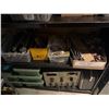 Image 3 : Black Metal Tool Box on wheels & Contents