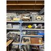 Image 1 : Metal Shelving Unit & Contents - includes Vintage Converters/Generator Cases, Electrical Parts, Hard
