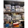 Image 3 : Wall-Mounted White Shelves & Hardware, Misc. Content - Bidder is responsible for dismantlement