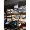 Image 4 : Wall-Mounted White Shelves & Hardware, Misc. Content - Bidder is responsible for dismantlement