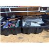 Image 2 : Wooden Workbench & Contents - includes Hand Tools, Hardware, Vintage Chest & More