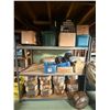 Image 1 : Heavy-Duty 3-Tier Steel Industrial Shelving Unit with Assorted Hand Tools, Metal Film Shipping Cases