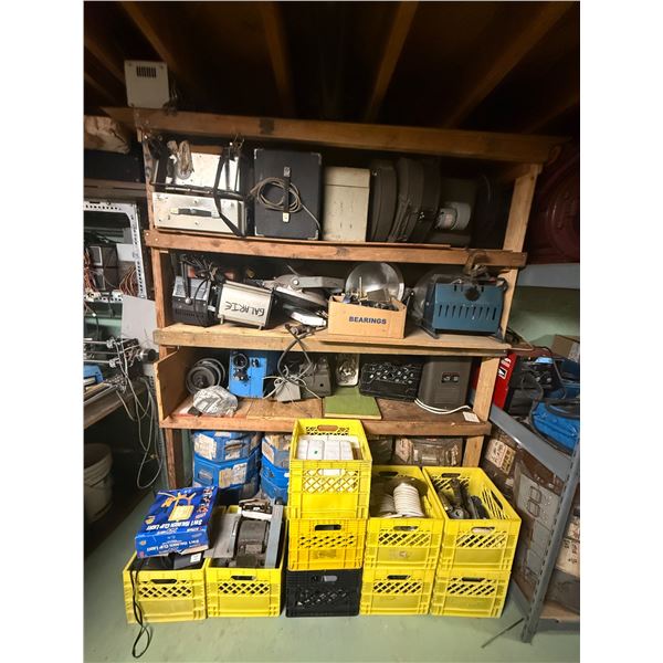Vintage Stage & Studio Lighting Lot with Altman Fixtures, Kneisley Kni-Tron Rectifie, & Chain, Delta