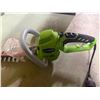 Image 2 : Greenworks 22" Corded Electric Hedge Trimmer with Rotating Handle & Hand Guard