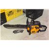 Image 1 : Poulan Pro Gas-Powered Chainsaw with Long Guide Bar & Chain
