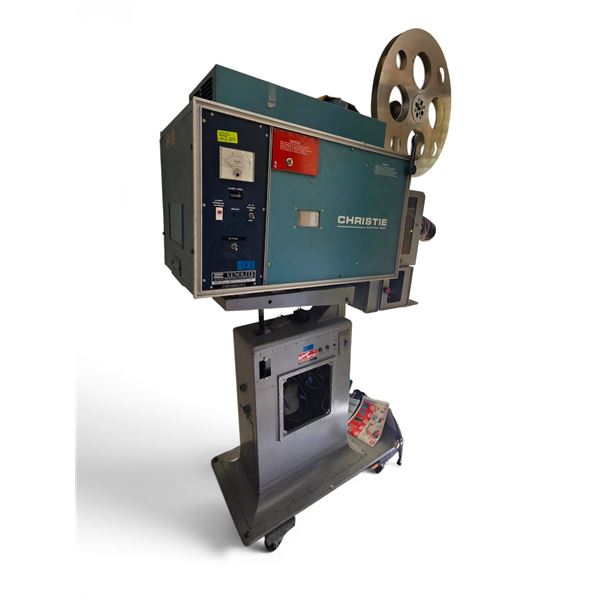 Professional "Christie" 35mm Cinema Projector - approx. M.V. $2,000-3,500